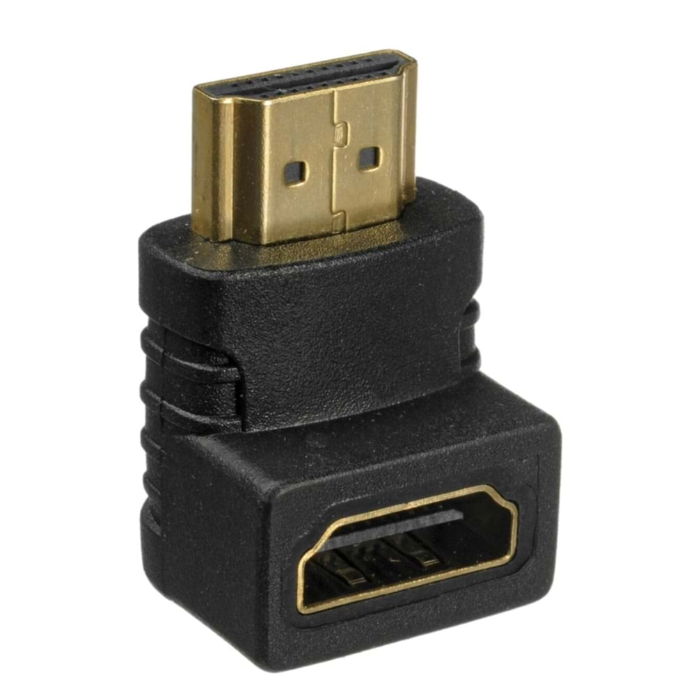 HDMI DİŞİ ERKEK ARA ADAPTÖR L TİP MODEL