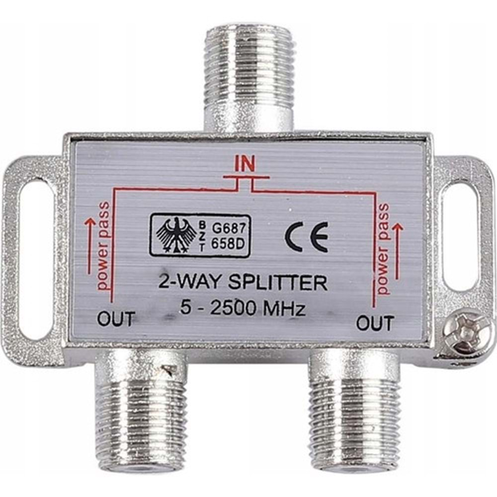 Goldeex SPLITTER 1/2 2500 MHZ 5-2500 mhz