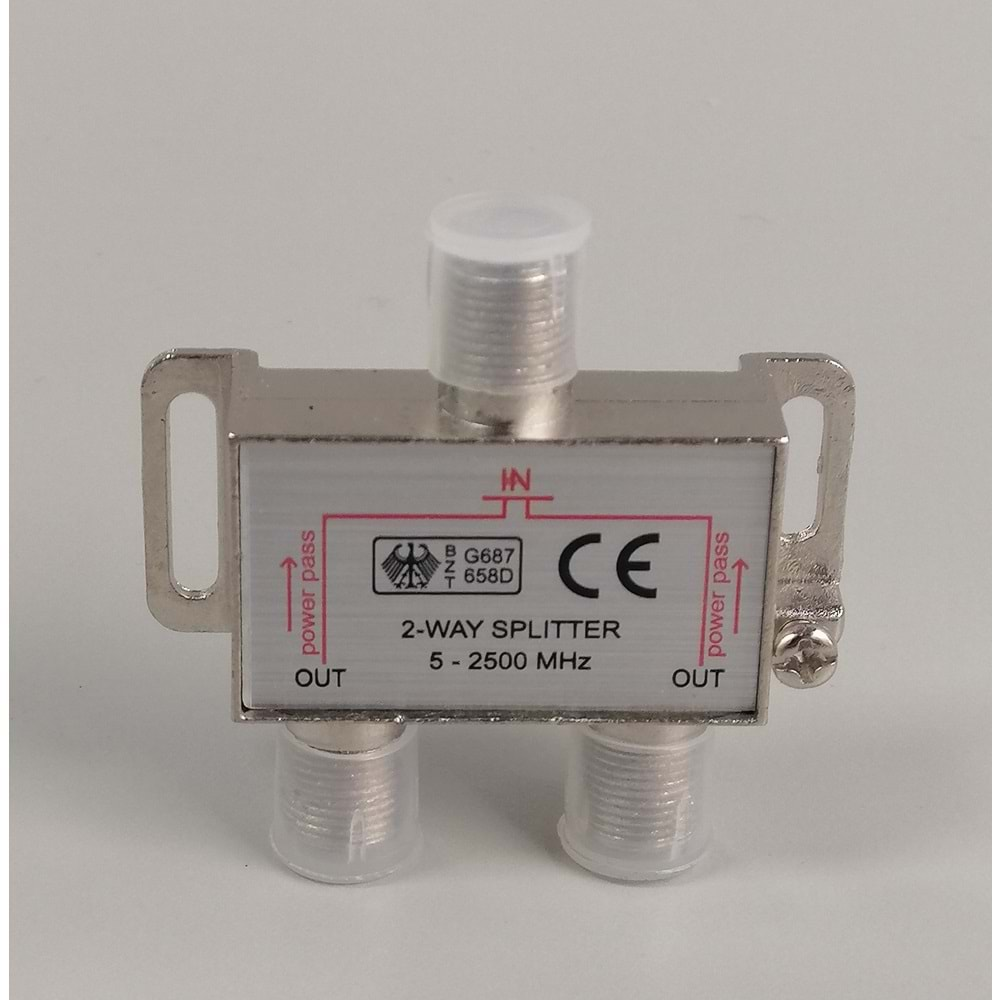 Goldeex SPLITTER 1/2 2500 MHZ 5-2500 mhz