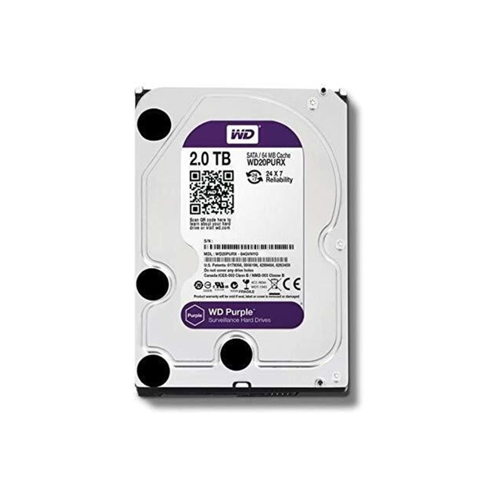 WESTERN DİJİTAL 2 TB HARDDİSK