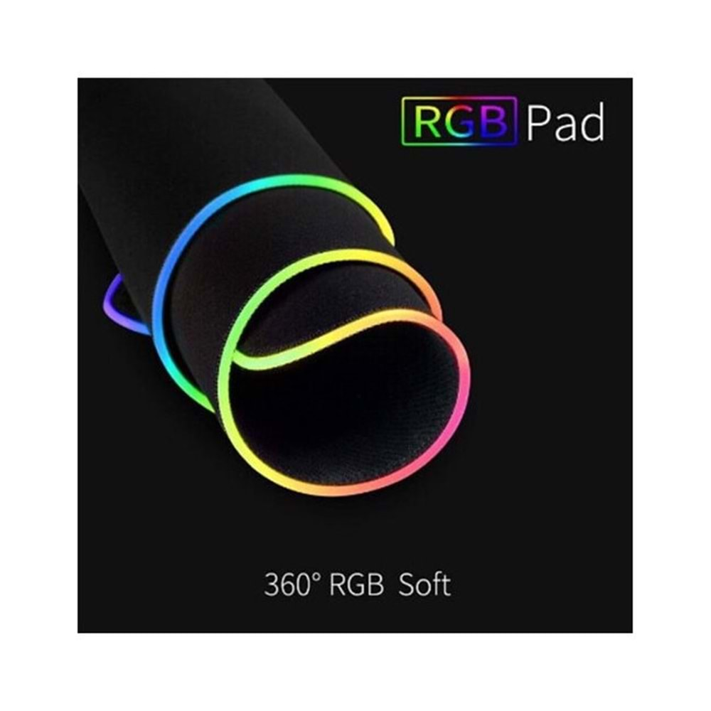 Goldeex Mousepad Rgb Led Işıklı