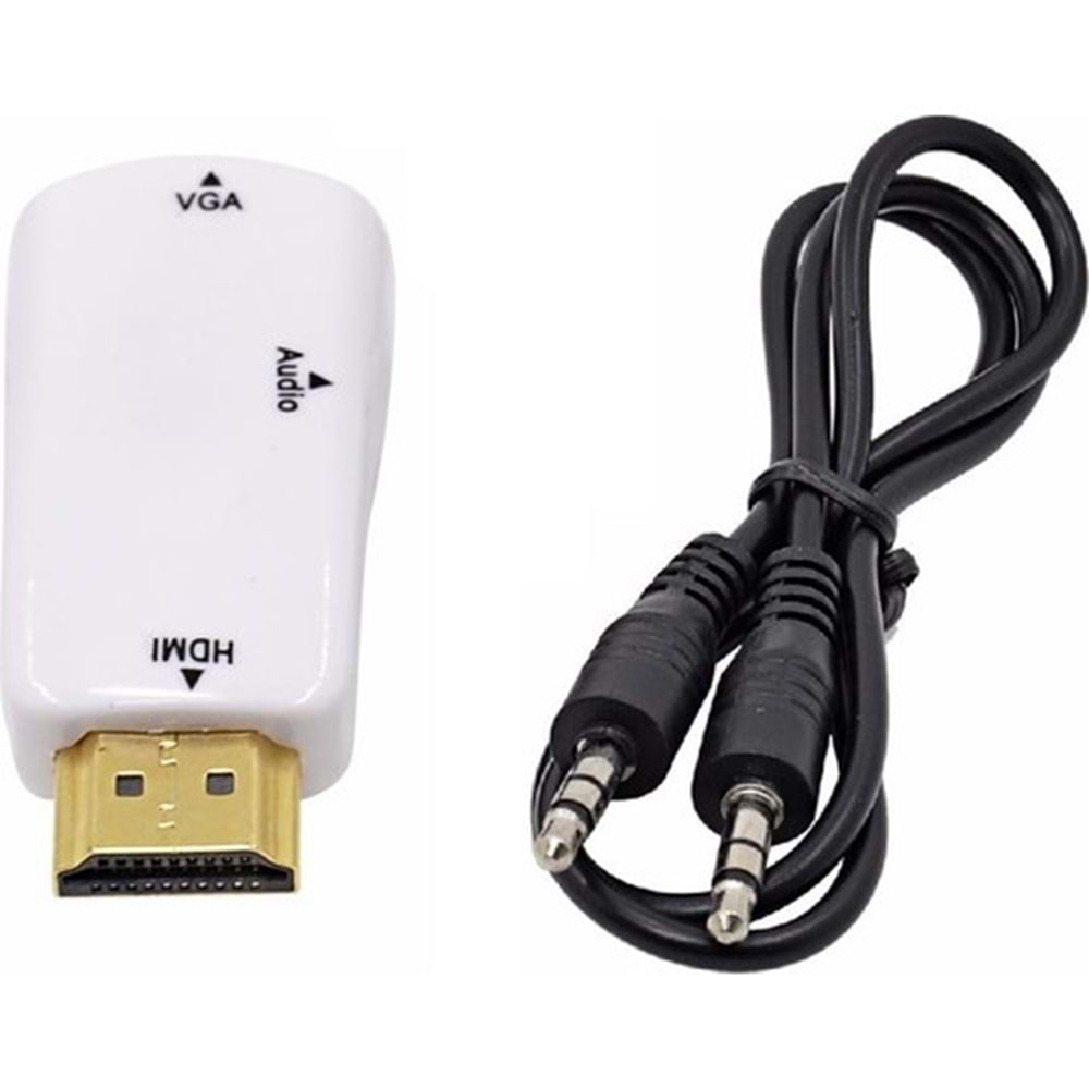 HDMI to VGA Çevirici Swich Adaptör TR3025