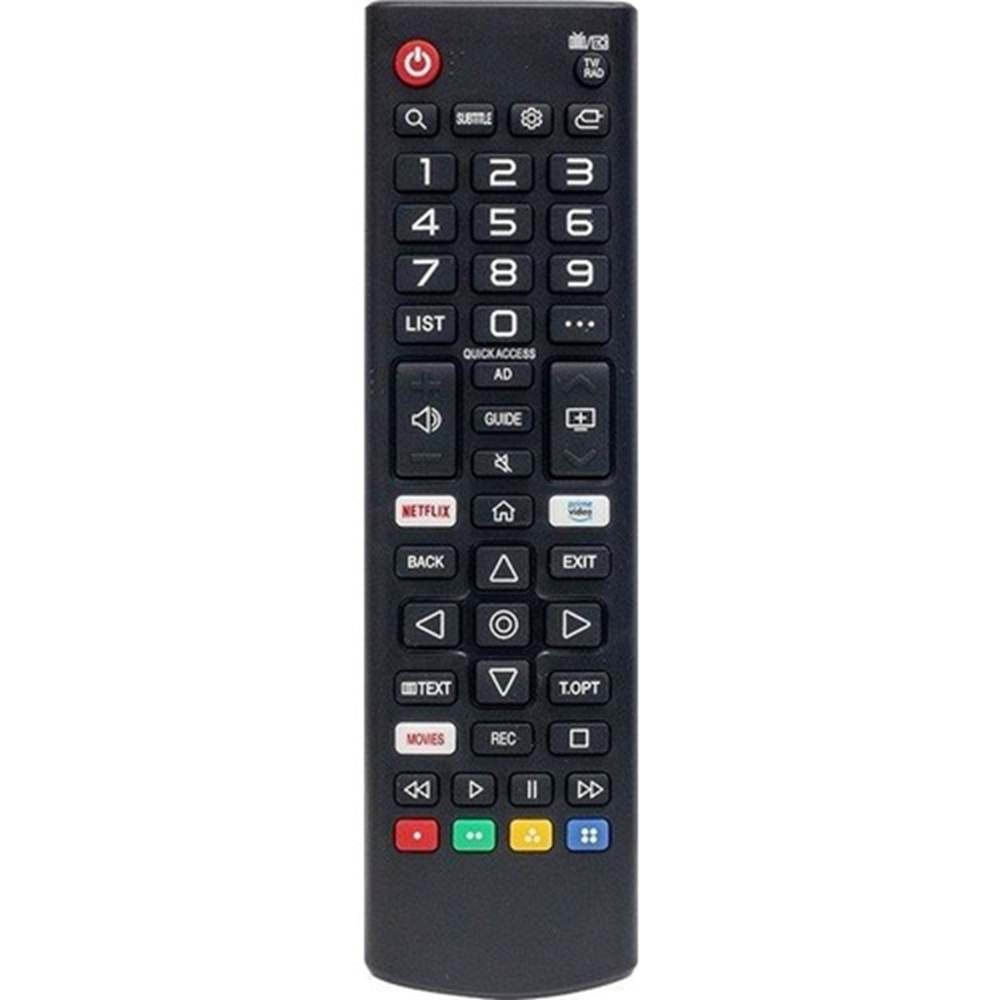 LG Prime Video-Netflix-Movies Tuşlu Lcd-Led Tv Kumanda 9895