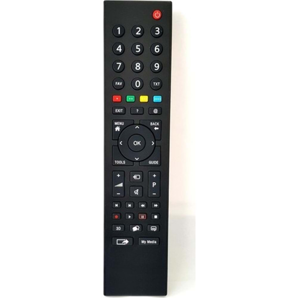 ARÇELİK-BEKO-GRUNDİG LCD KUMANDA 3D