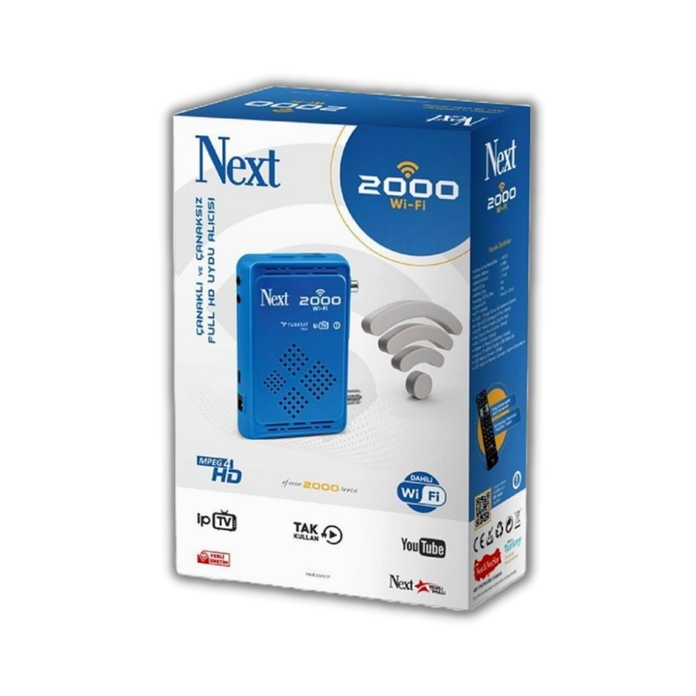 Next 2000 Wifi Hd Uydu Alıcısı