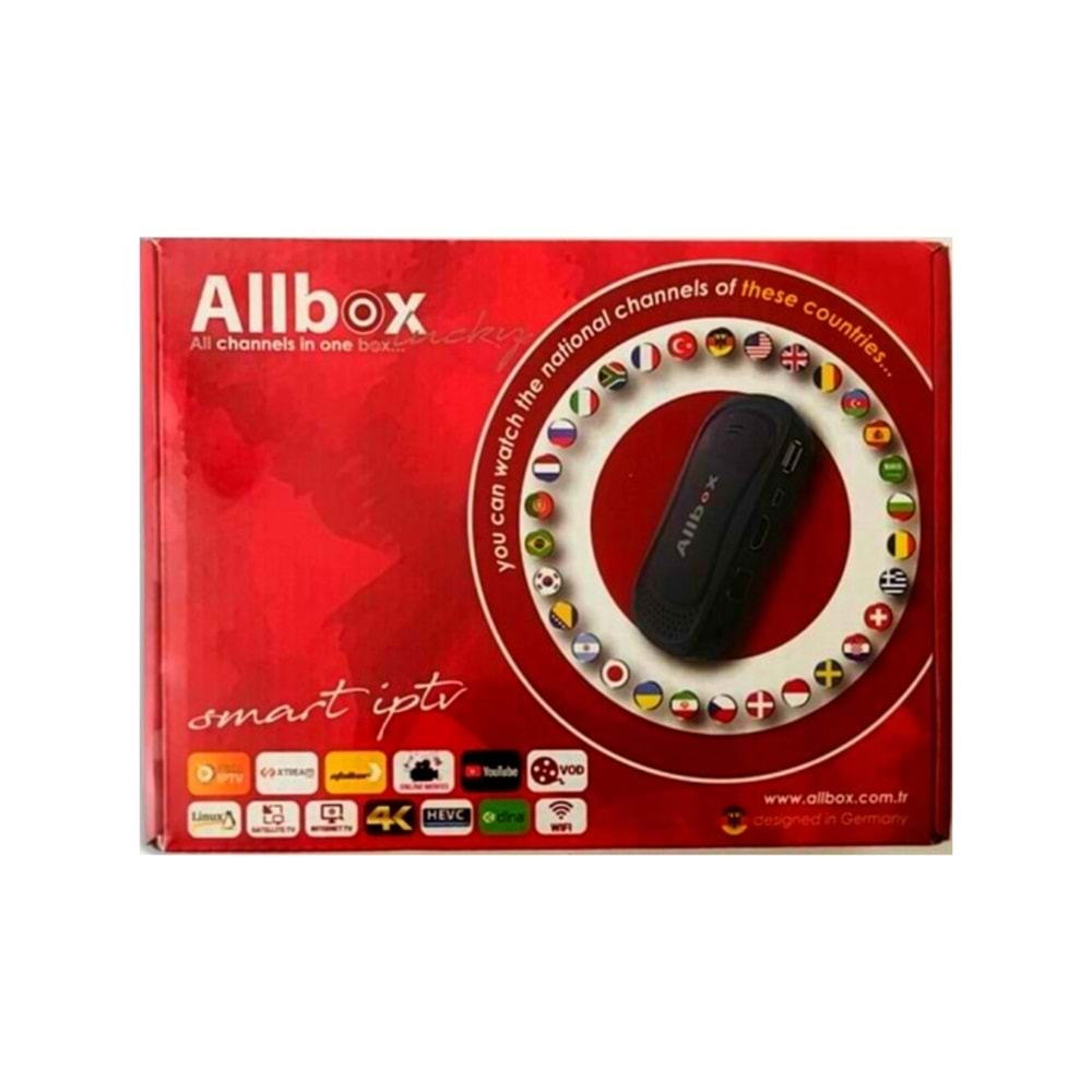 ALLBOX Smart Ip Tv Uydu Alıcısı