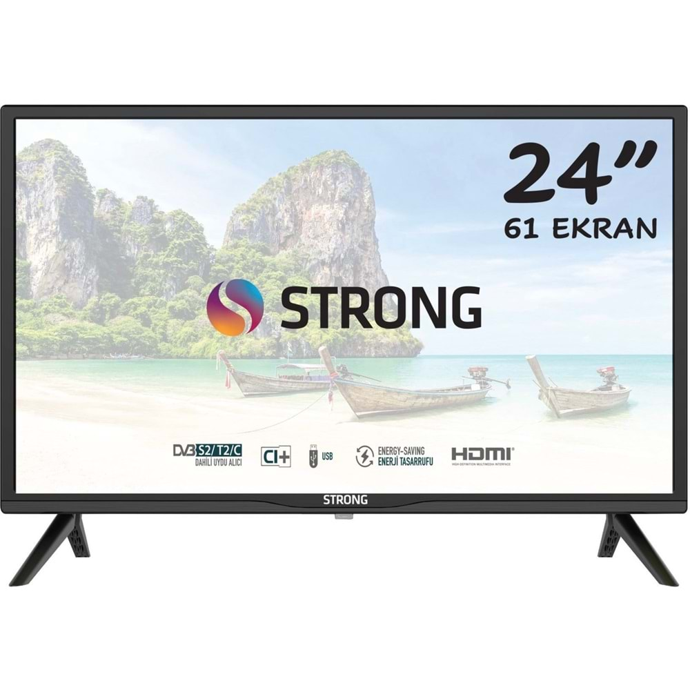 STRONG MS24EC2000 24 İNÇ (61 EKRAN) LCD LED TV UYDU ALICILI TV