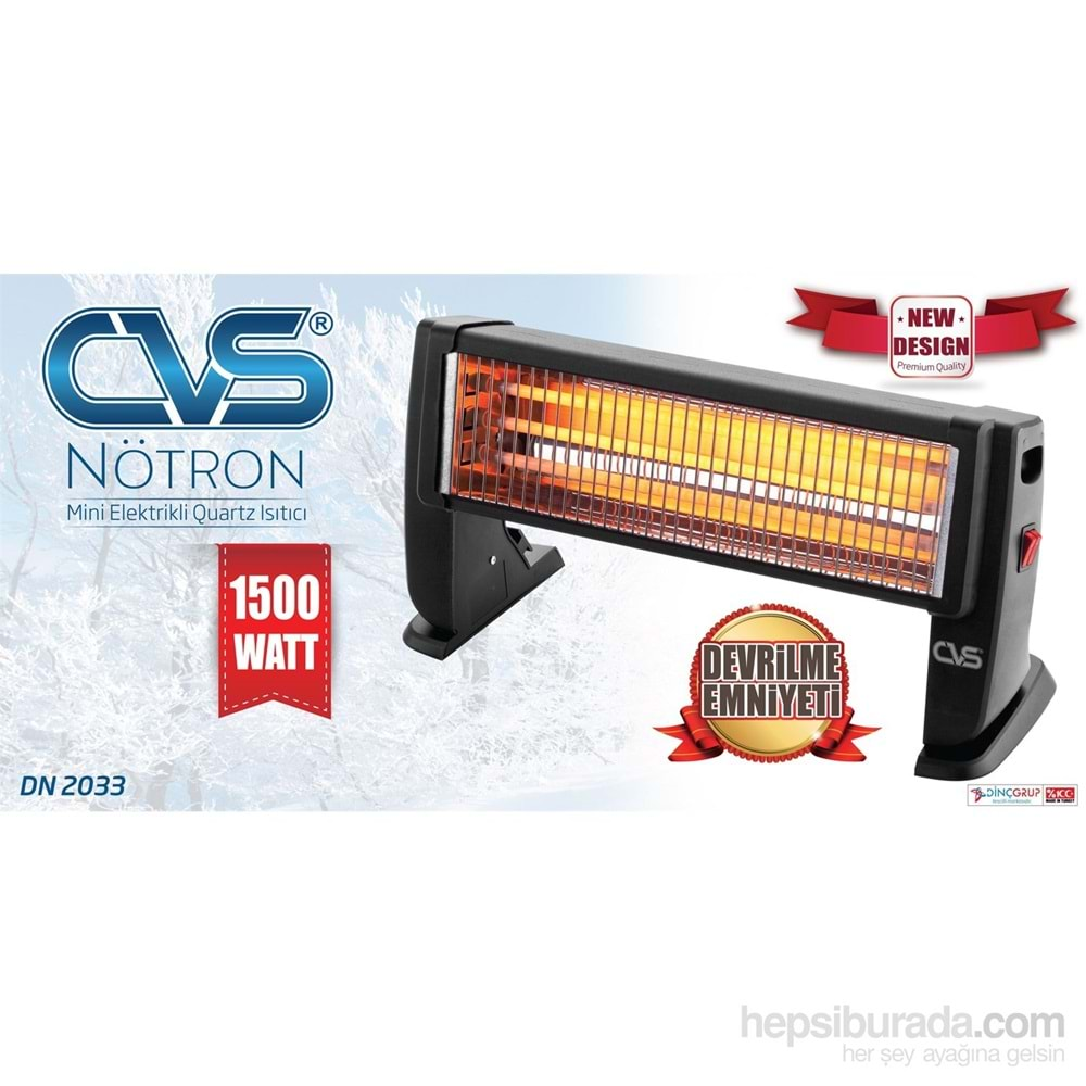 Cvs DN-2033 Nötron 1500 Watt Elektrikli Isıtıcı