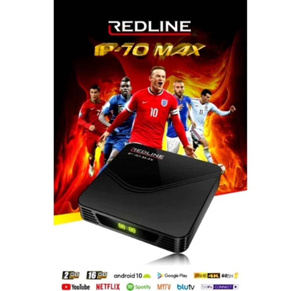 Redline IP70 2GB Ram 16GB HF Android Box