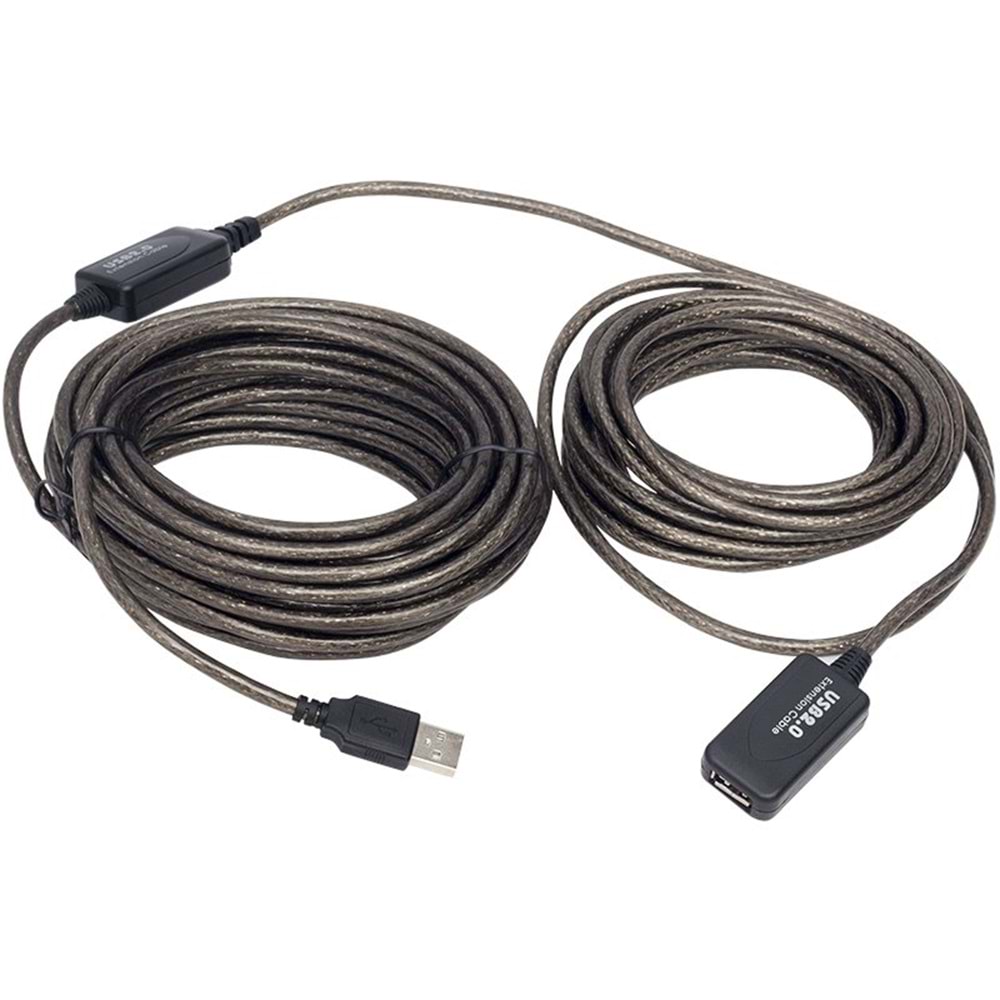 USB 2.0 15 METRE UZATMA KABLOSU
