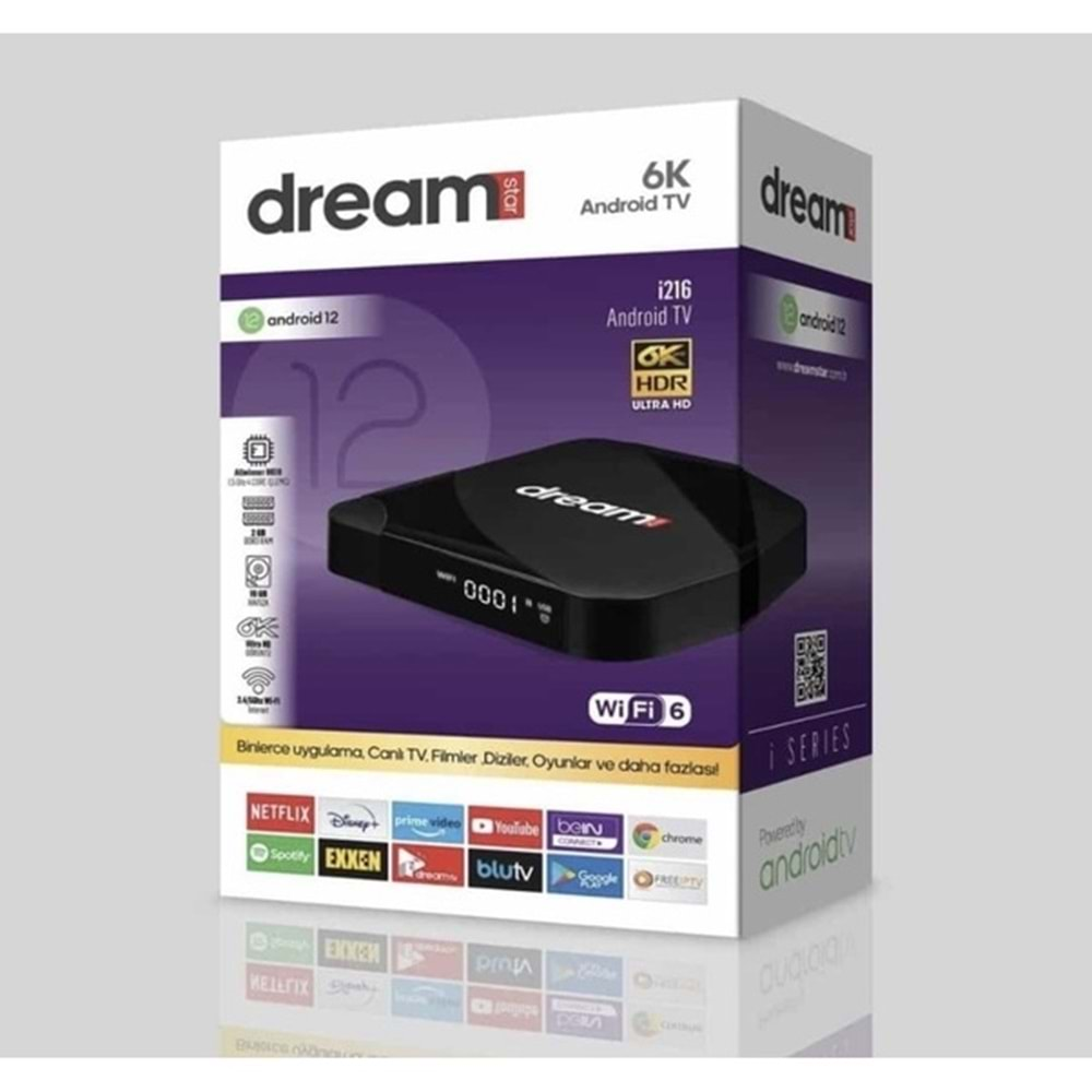 Dreamstar B2 Plus 2GB/16GB Android Tv Box