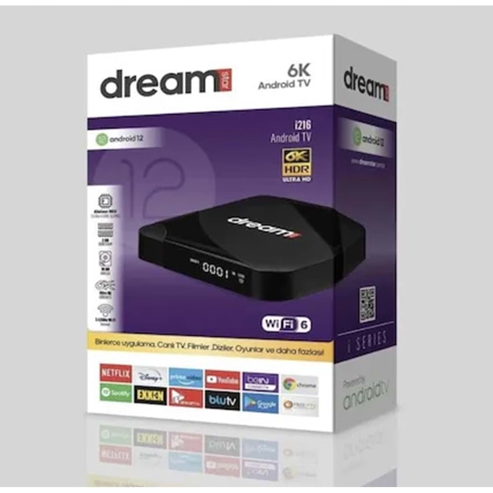 DREAMSTAR İ2 ANDROİD BOX