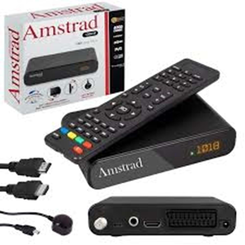 AMSTRAD 1300M HD SCART KASALI UYDU ALICI