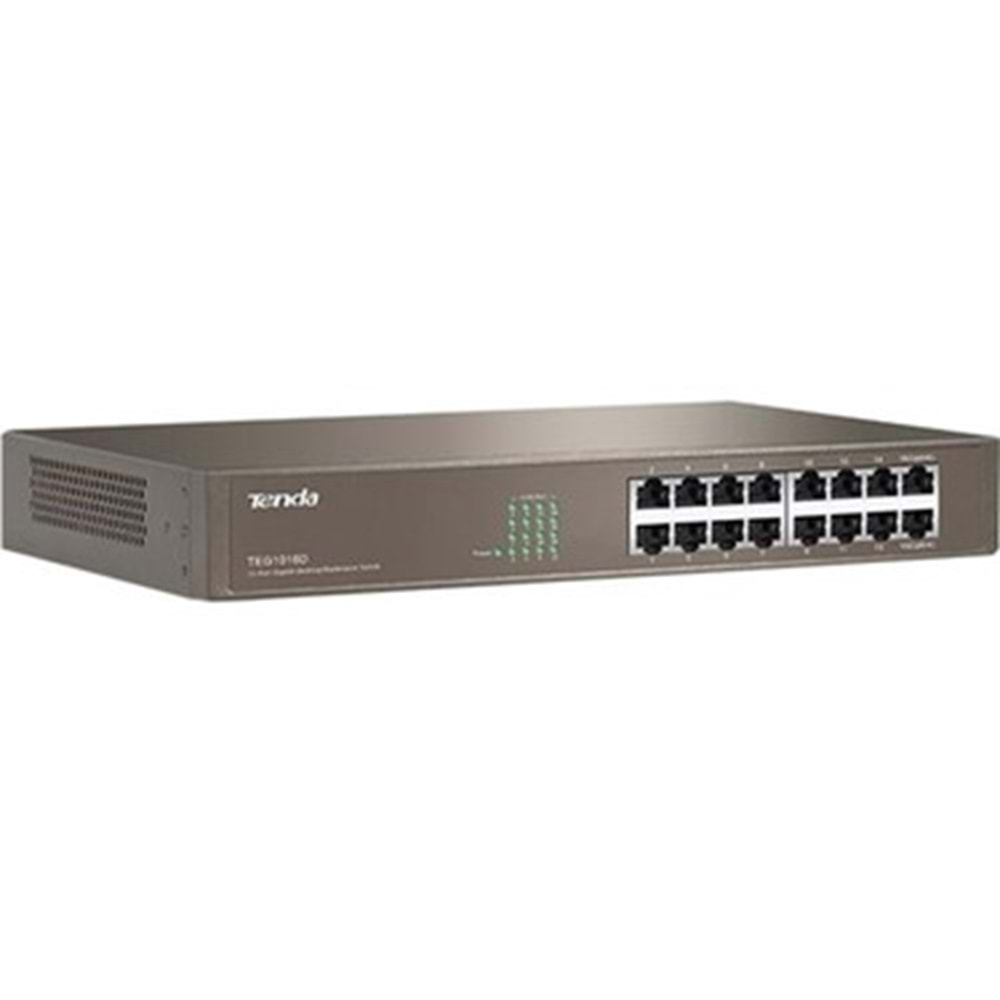 Tenda TEG1016D 16 Port Gigabit Rackmount Switch