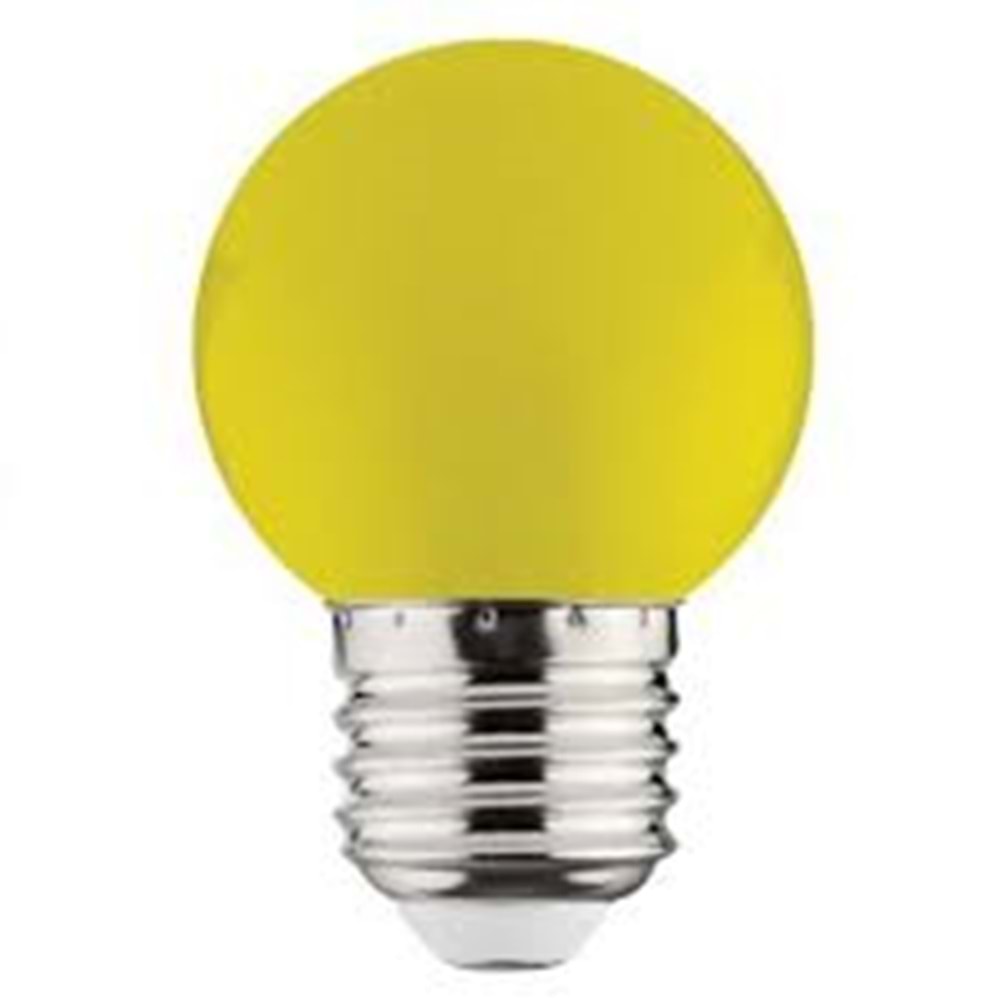 HOROZ RAINBOW 1W E27 DUY LED AMPÜL GECE LAMBASI SARI