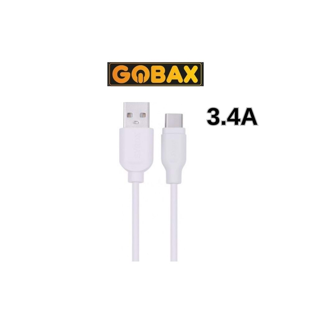 GOBAX GBX-07 3.4 AMPER TYPE-C USB ŞARJ KABLOSU