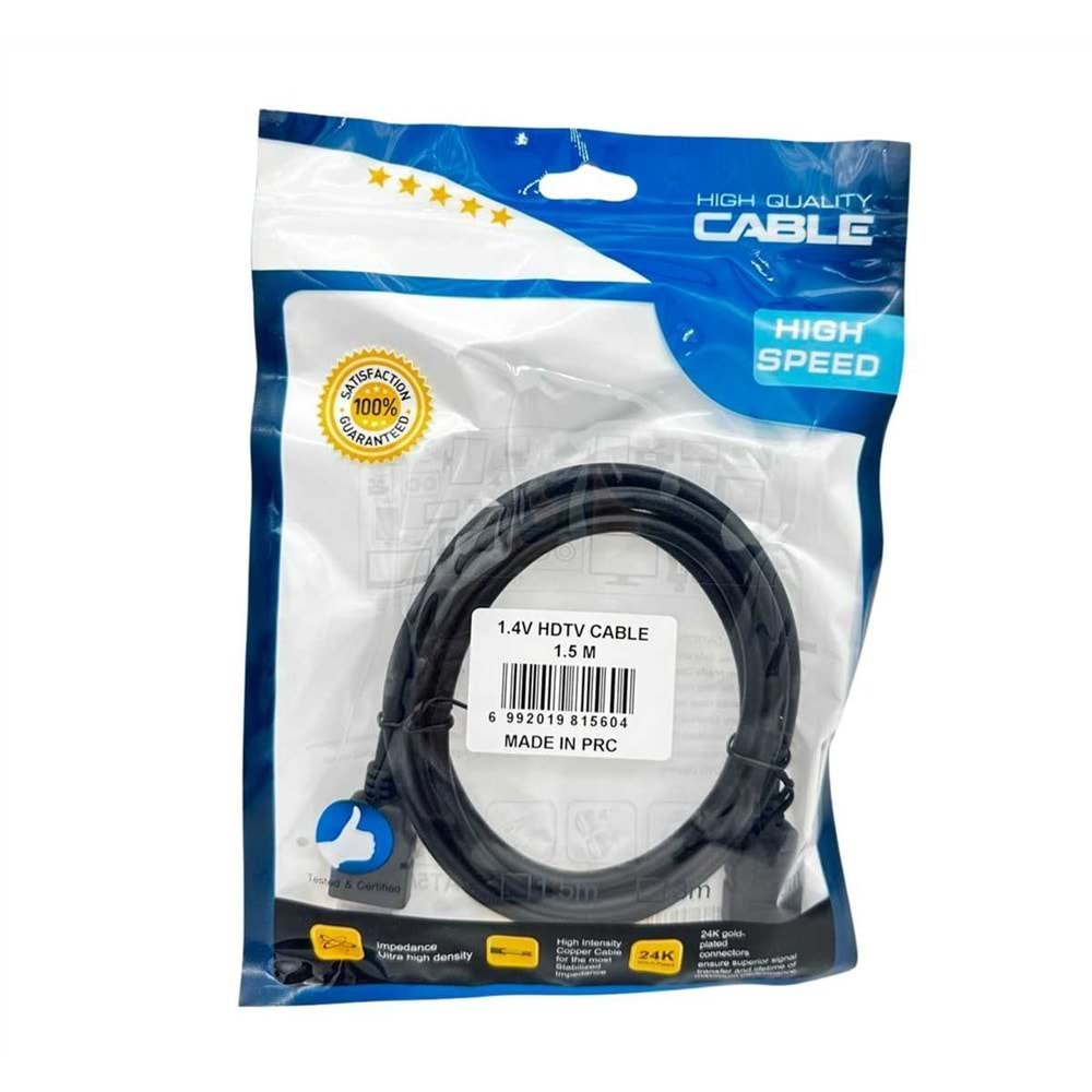 FULLY HDMI KABLO 1.5M PVC BLİSTRELLİ