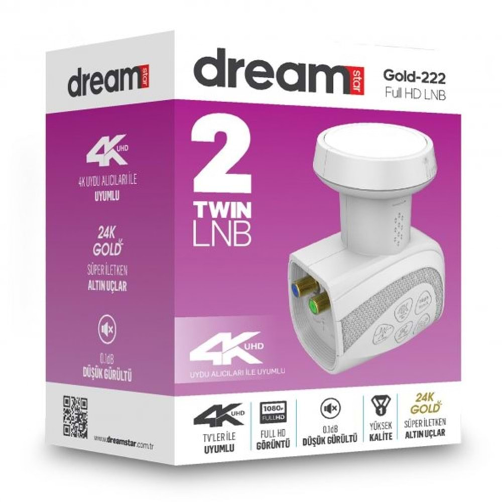 DREAMSTAR İKİLİ LNB GOLD-222