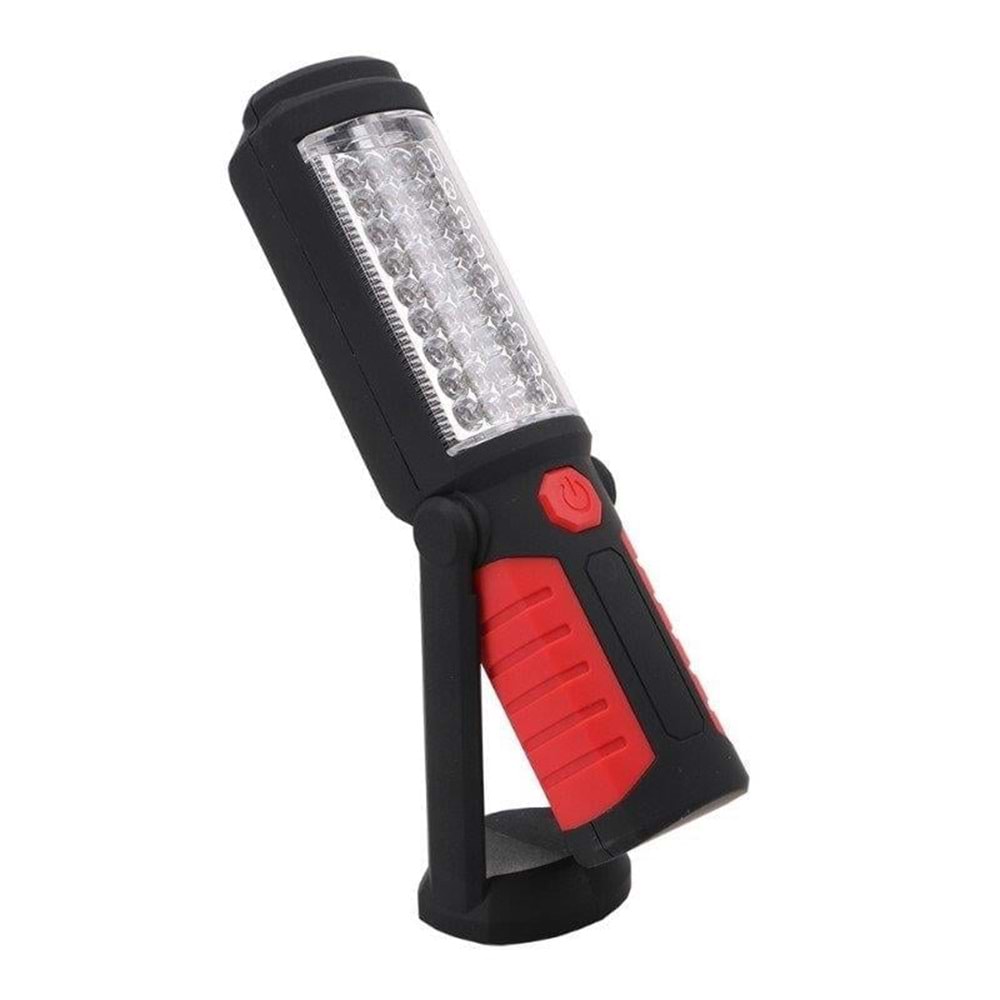 GOLDEX GOLDEX 36+5 LEDLİ 2 MODLU KANCALI MIKNATISLI PİLLİ EL FENERİ