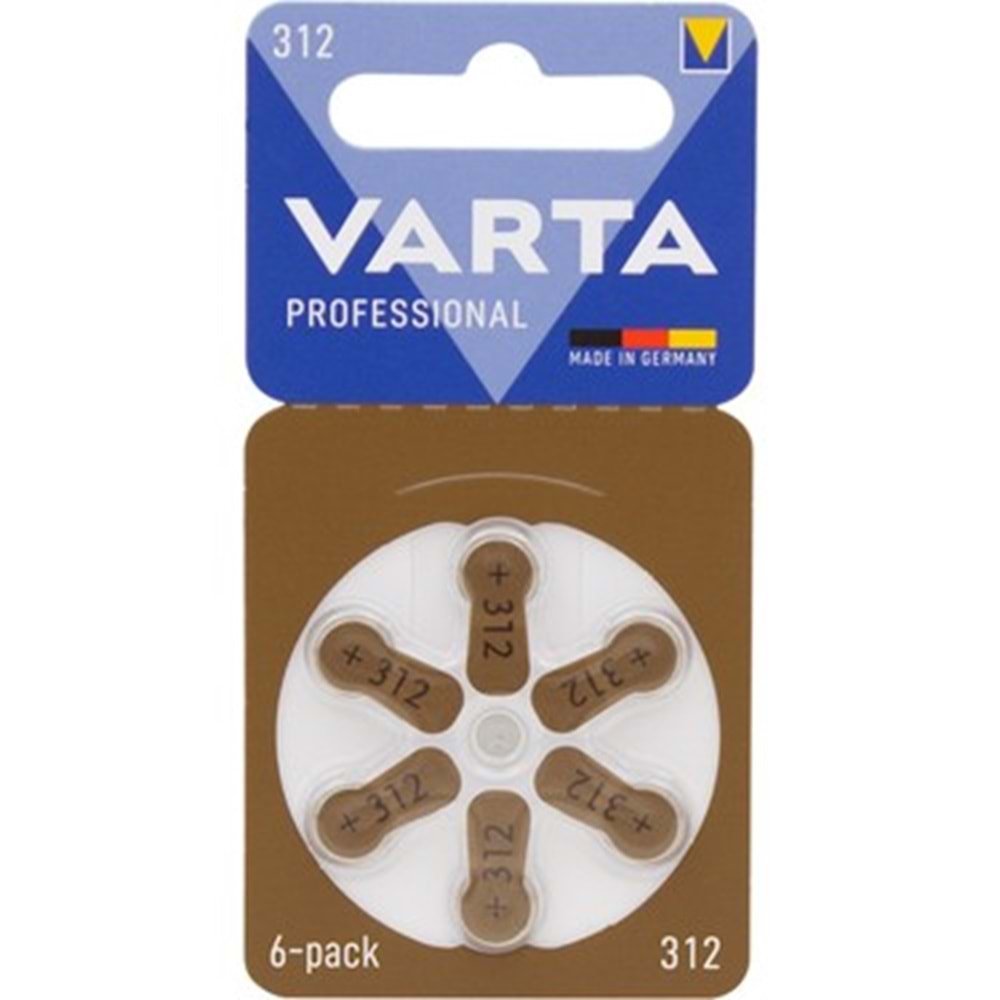 VARTA 312NO KULAKLIK PİLİ