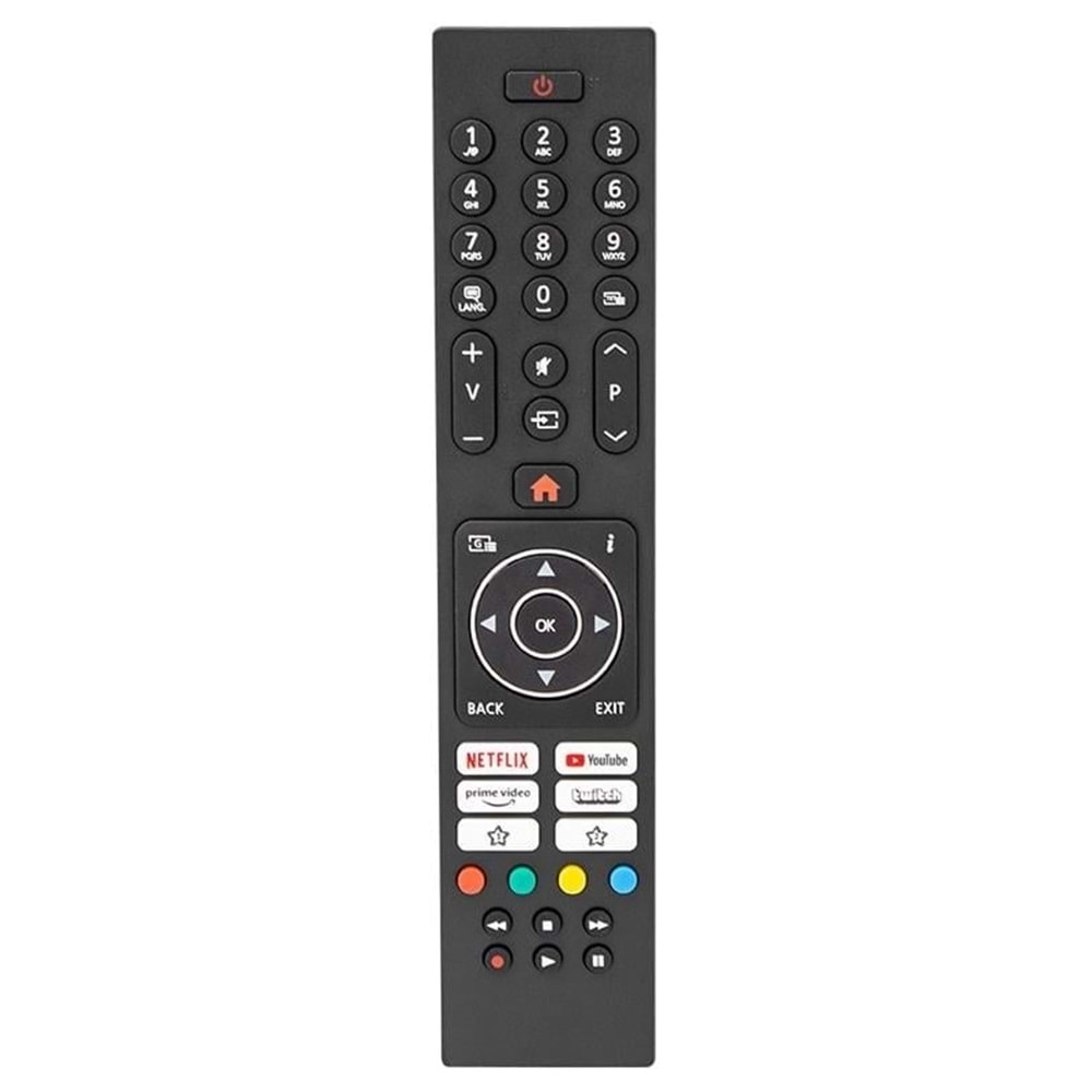 VESTEL NETFİLİX YOUTUBE PRİME TWİCH TUŞLU LCD KUMANDA 1.KALİTE