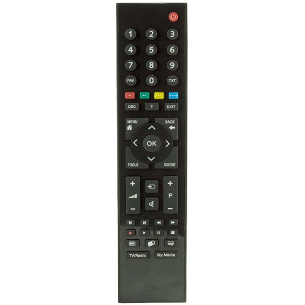 ARÇELİK-BEKO TV RADIO MY MEDIA TUŞLU LCD-LED TV KUMANDA 1.KALİTE