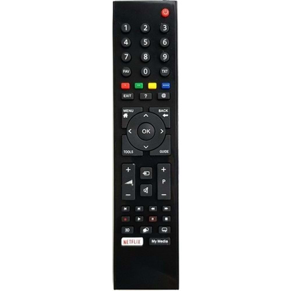 ARÇELİK-BEKO NETFLIX TUŞLU LCD-LED TV KUMANDA 1.KALİTE