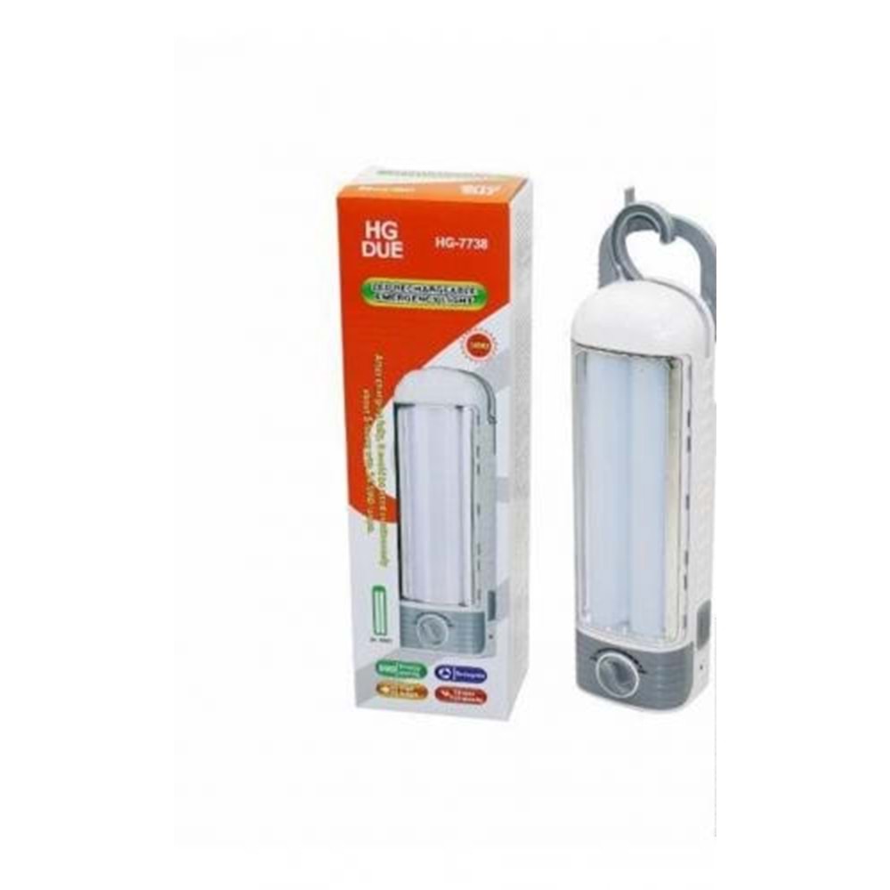 HGDUE HG-7738 ŞARJLI DİMMERLİ IŞILDAK