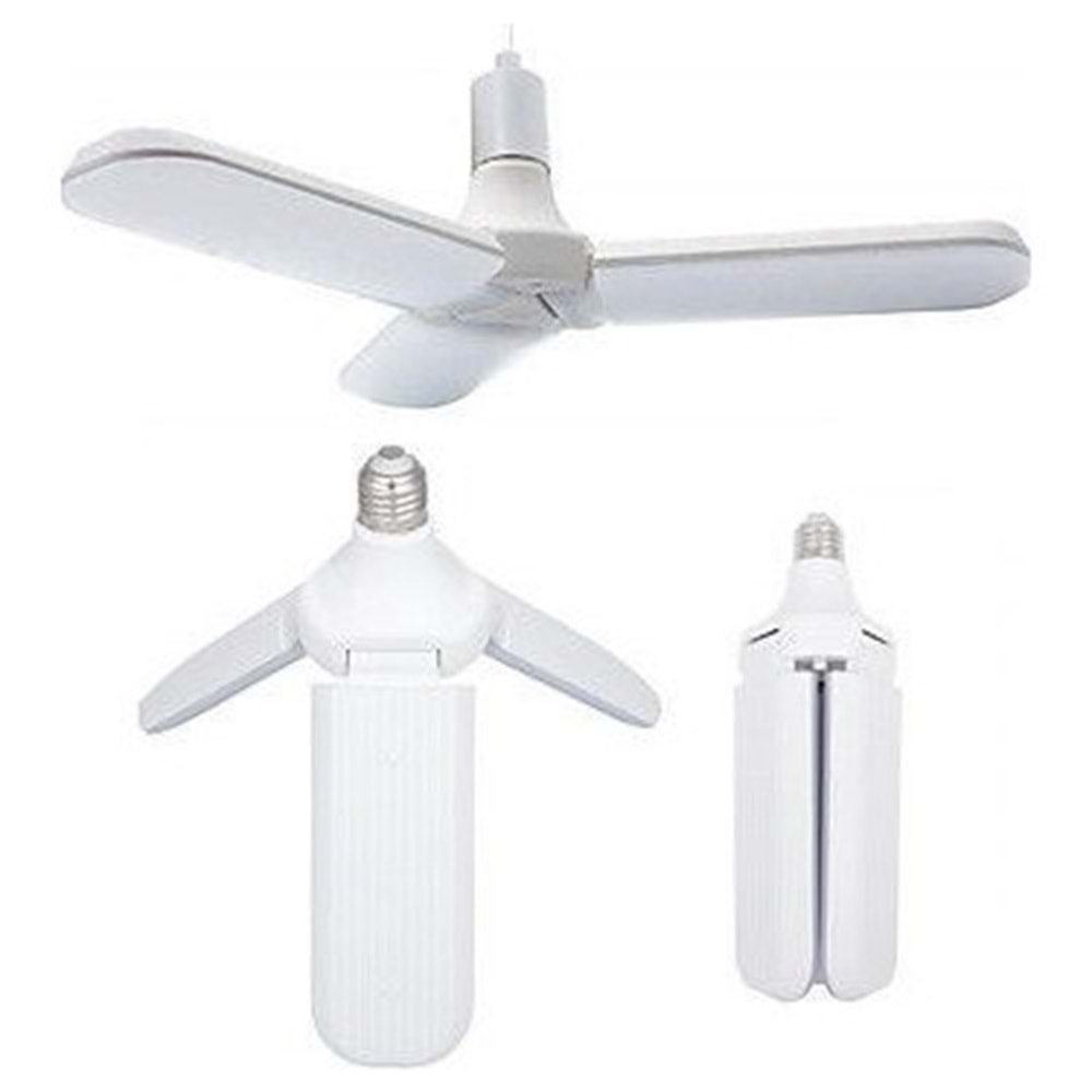 KİALED 40W BEYAZ 3+1 PERVANE LED AMPUL