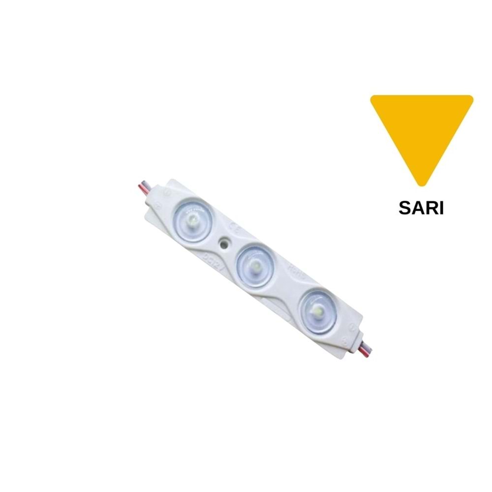 MODÜL LED SARI 3LÜ SMD 1.5W