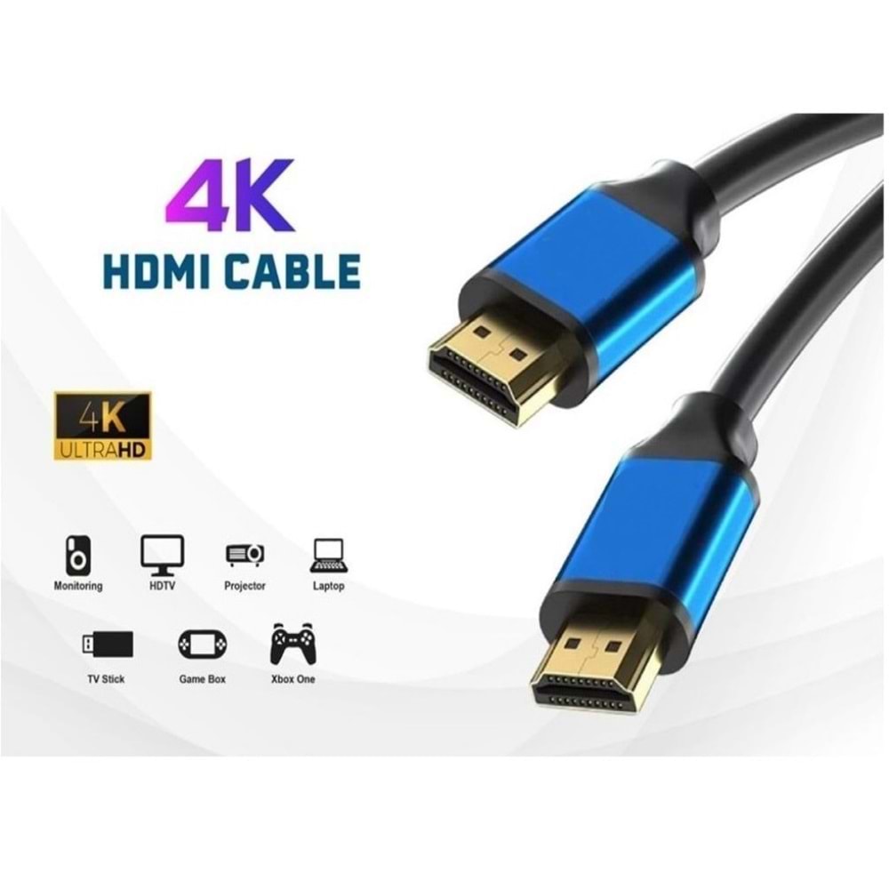 HDMI KABLO 10M 4K 2.0 PIREMIUM HIGH SPEED