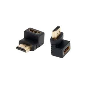 HDMI DİŞİ ERKEK ARA ADAPTÖR L TİP MODEL