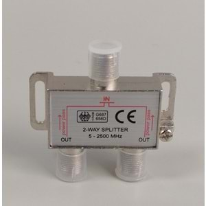 Goldeex SPLITTER 1/2 2500 MHZ 5-2500 mhz