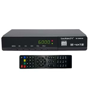 BOTECH BS-5000 KASALI HD/SCART UYDU ALICI