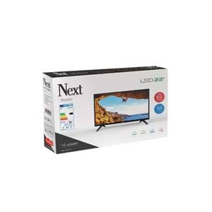 Next YE-22020 KT 22'' 55 Ekran Full HD LED TV - CCTV Monitör - 12 V DC (UYDUSUZ)