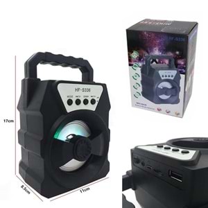 Hoparlör Bluetooth Rgb Işıklı S336
