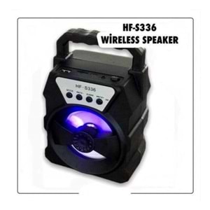 Hoparlör Bluetooth Rgb Işıklı S336