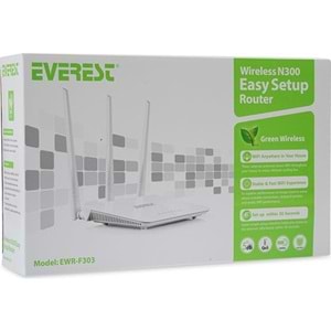 Everest EWR F303 Accespoint Router