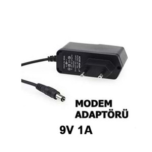 9V 2A PLASTİK KASA ADAPTÖR 5.5*2.5 Uç