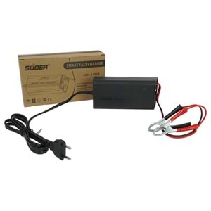 12 VOLT 3 AMPER AKILLI HIZLI AKÜ ŞARJ CİHAZI