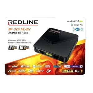 Redline IP70 2GB Ram 16GB HF Android Box