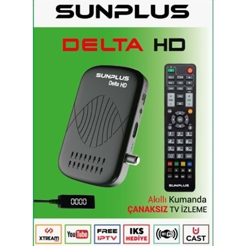 SUNPLUS DELTA ASTRAPLUS HD UYDU ALICISI ÇANAKSIZ UYDU