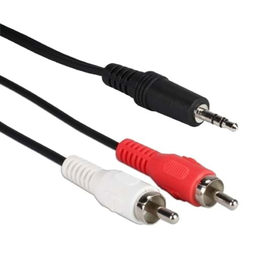 2Rca 3,5 mm stereo 1,5 MT Rca Kablo