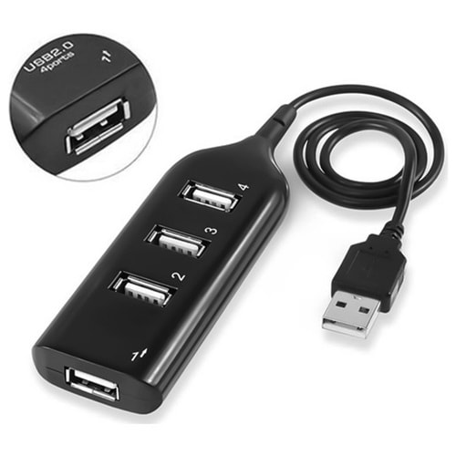 4'LÜ USB 2.0 HUB ÇOKLAYICI