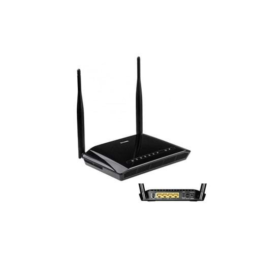 D-Link Dsl-2740U 4 Port N300 Mbps Adsl2+ Modem Router