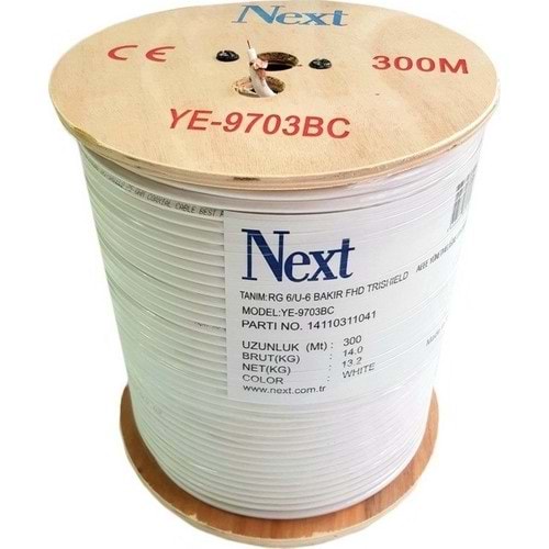 RG6/U4 64 tel 300 Mt NEXT Anten Kablosu