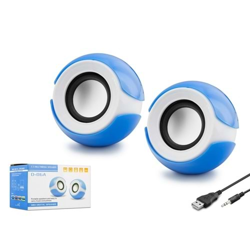 Mini Speaker D06 1+1 2.0