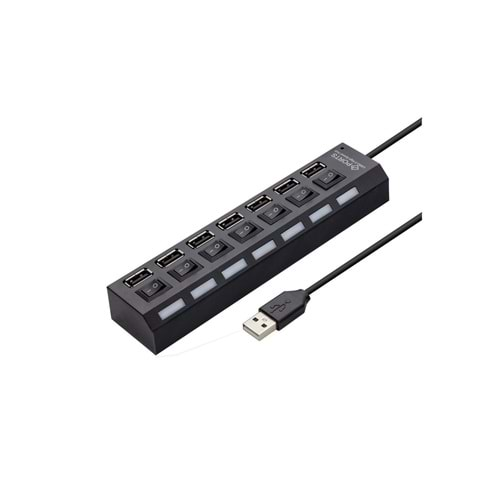 Usb Hub 7 Port Yk-3036 Anahtarlı