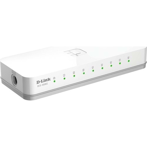 D-LINK DES-1008C 10/100 MBPS 8 PORT ETHERNET SWITCH