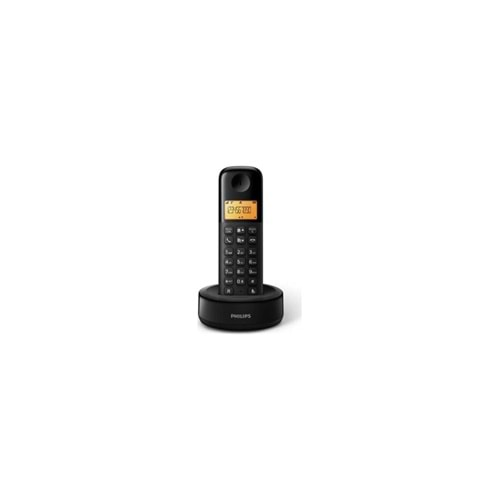 Philips D1601B/01 Kablosuz Dect Telsiz Telefon Siyah